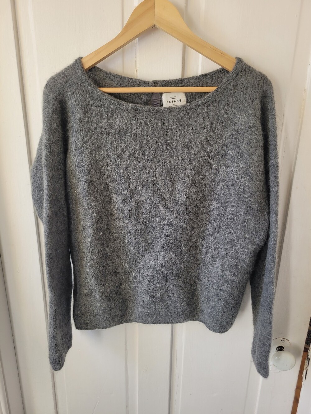 Sézane Alpaca Sweater. Medium.